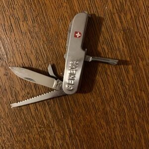 Victorinox Stainless Steel Multi-Tool Swiss army knife W/ Saw and Screwdriver